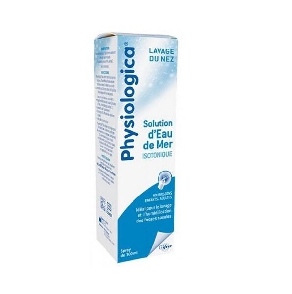GIFRER SPRAY ISOTONIQUE PHYSIOLOGIQUE EAU DE MER 100 ML