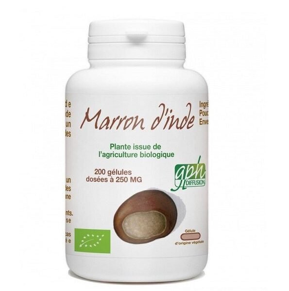 GPH Marron d&rsquo;inde 250mg 200gelules