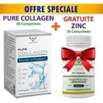 HEALTH POWER PURE COLLAGEN 90 Comprimés +ZINC 30 Comprimés OFFERT