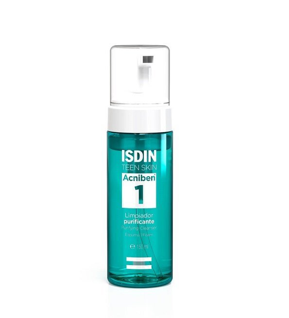 isdin-acniben-mousse-nettoyante.jpg ISDIN Acniben Mousse Nettoyante Purifiante 150ml – Image 1