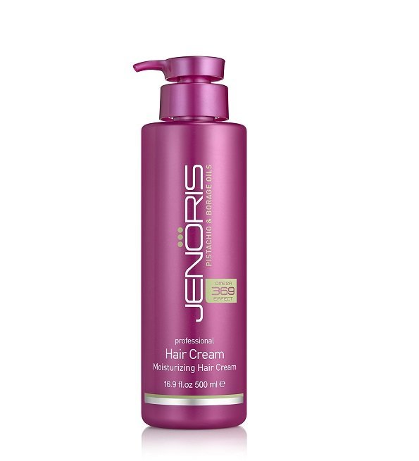 jenoris-creme-hydratante-cheveux-1.jpg Jenoris – Crème hydratante pour cheveux secs et colorés 500 ml – Image 1