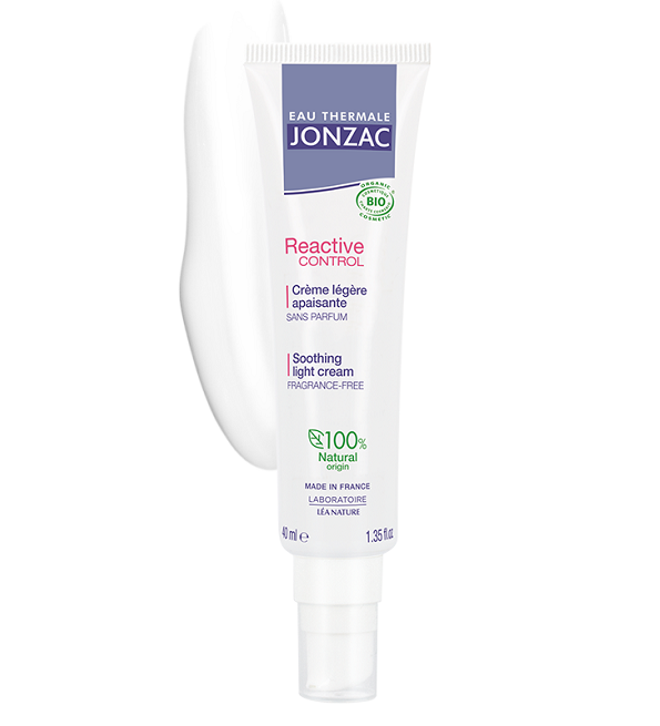 jonzac-creme-legere-apaisante-reactive-control-1.png JONZAC CRÈME LÉGÈRE APAISANTE SANS PARFUM 40ml – Image 1
