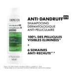 Vichy Dercos Shampoing Traitant Anti-Pelliculaire Cheveux Secs | 200ml = 1 Shampooing miniature Offert – Image 10