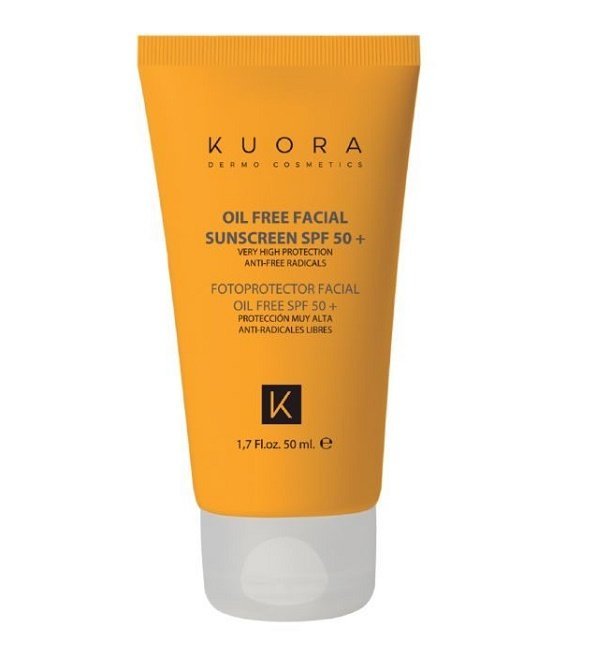 kuora-ecran-solaire-oil-free-invisible-spf-50-50-ml.jpg KUORA ECRAN OIL FREE SPF50+ 50ML – Image 1