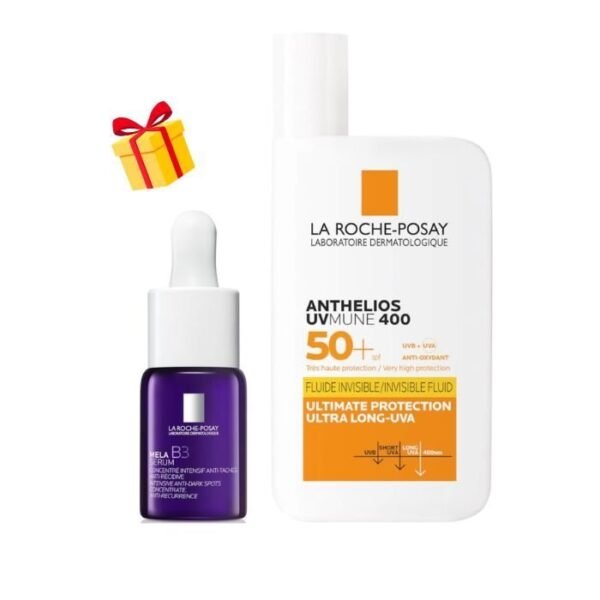 La Roche Posay Anthelios Fluide UVMUNE 400 invisible = Mela B3 Miniature Offert