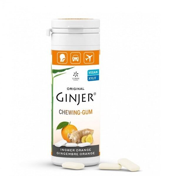 GINJER CHEWING-GUM GINGEMBRE ORANGE 30 G