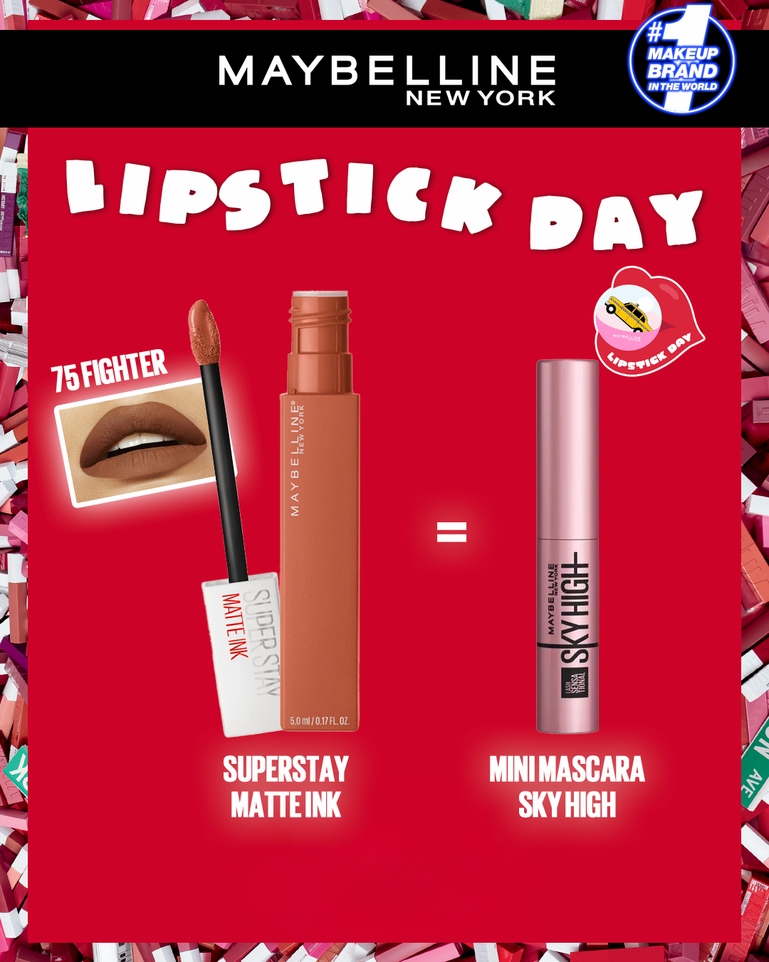 matt-ink-75-fighter.png MAYBELLINE SUPERSTAY MATTE INK 75 FIGHTER = MNY SKY HIGH MINI – Image 1