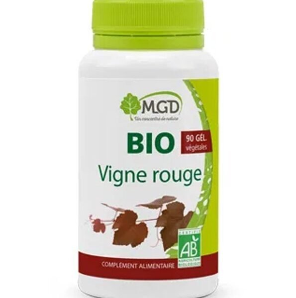 Mgd Nature Vigne Rouge Bio – 90 Gélules