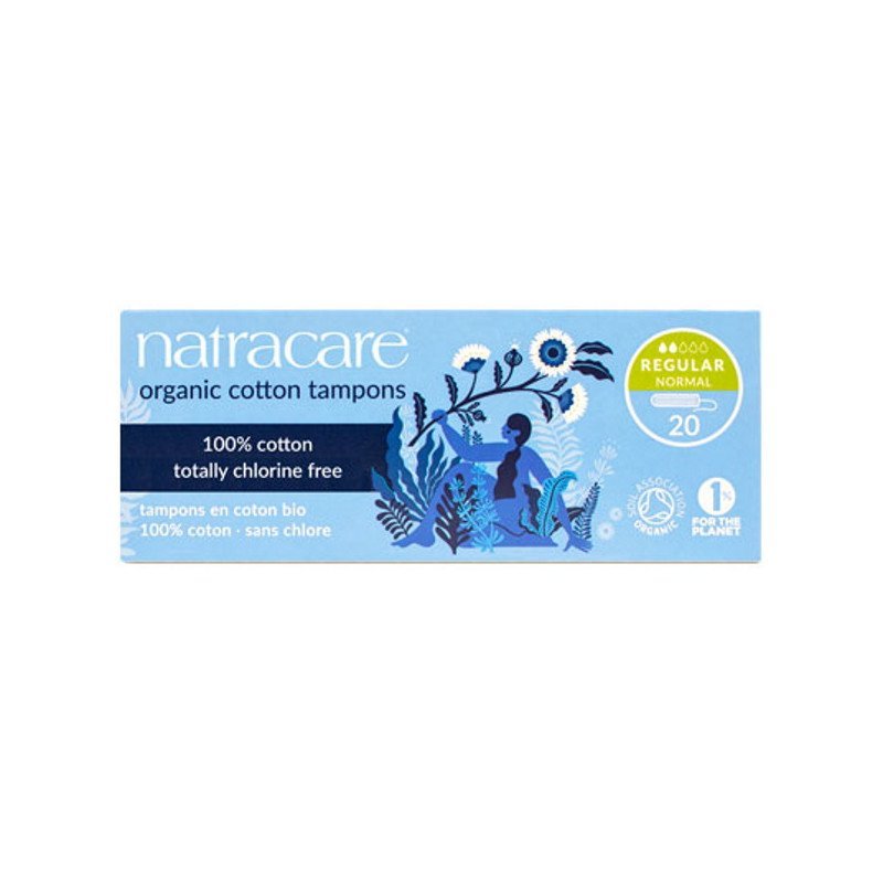 natracare-tampons-normaux-sans-applicateur-lot-de-20-1.jpg NATRACARE TAMPONS REGULIER SANS APPLICATEUR 20 Unités – Image 1