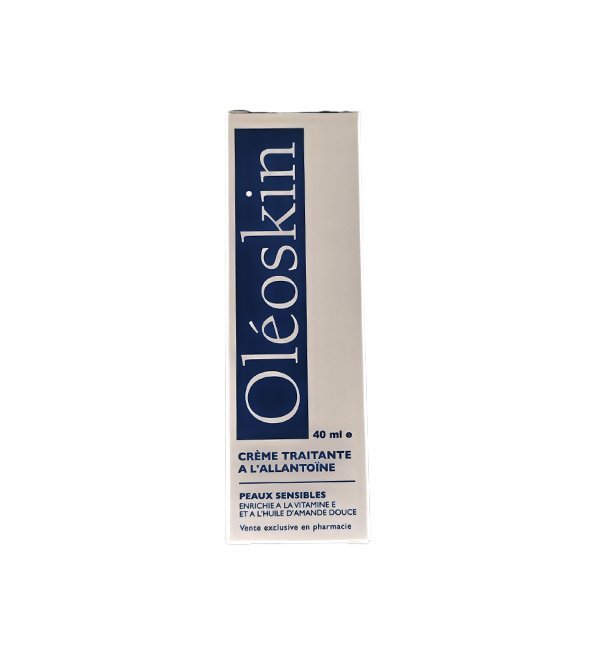 oleoskin-cream-40ml-1.jpg OLEOSKIN Crème Traitante à m’Allantoine 40ml – Image 1