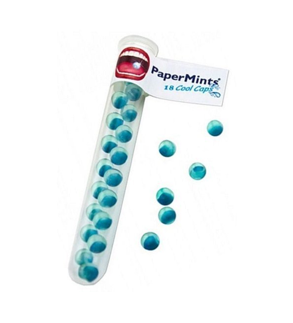 papermints-bille-18-cool-caps-haleine-fraiche.jpg Papermints Cool Caps 18 Gelules Rafraichissantes Paper Mints – Image 1
