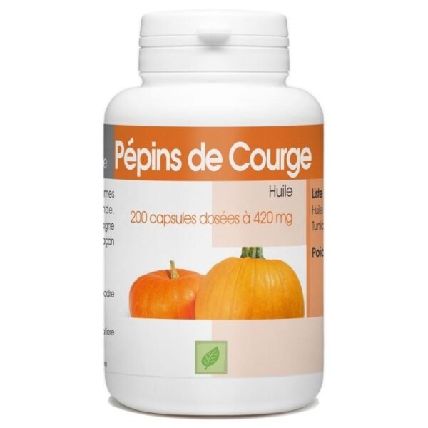 GPH Diffusion Pepins de Courge 100 Capsules