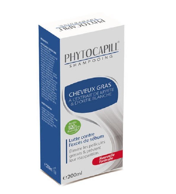phytocapil-cheveux-gras-1.jpg Phytocapill Shampooing Cheveux Gras 200ml – Image 1