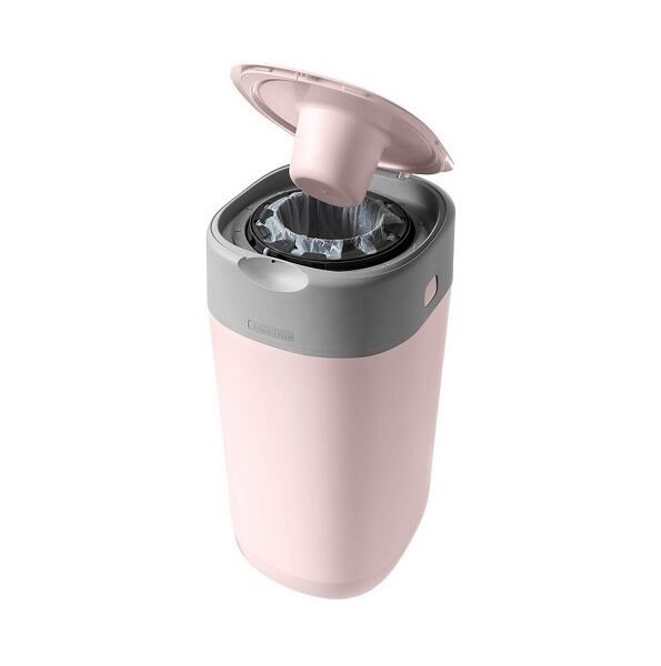 Tommee Tippee Poubelle à Couches Anti-Odeur Twist & Click – Rose