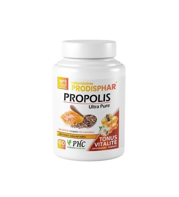 propolis-60-gelules-Prodiphar.jpg Prodisphar Propolis 60 Gelules – Image 1