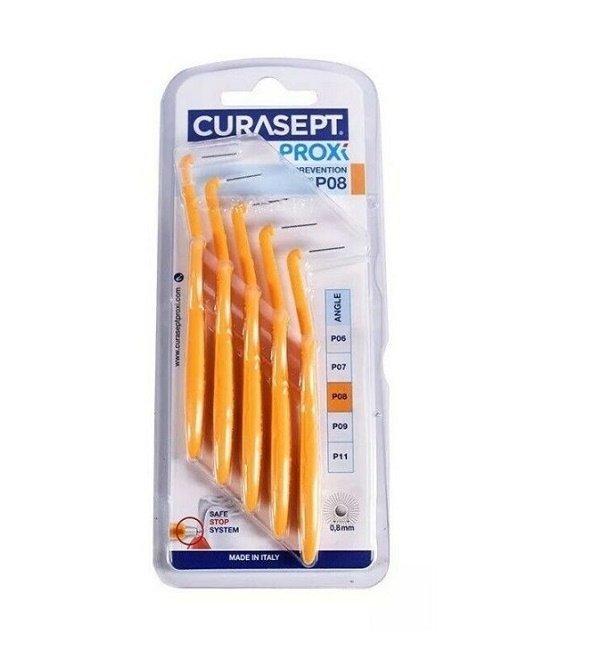 proxi-angle-p08-curasept-beautymall.jpg CURASEPT Brossettes Interdentaires Proxi Angle bid T14 Cone – Image 1