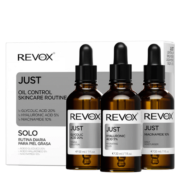 REVOX JUST B77 Routine de Soins de la Peau pour le Contrôle de L&rsquo;huile