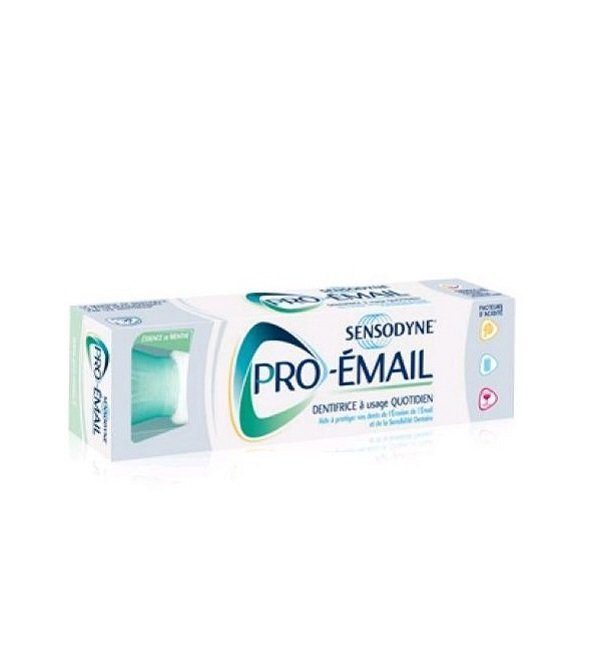 sensodyne-pro-email-75ml-1.jpg SENSODYNE Pro Email Dentifrice Protection Quotidienne 75ml – Image 1