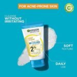 Garnier Fast Clear Daily Exfoliating Wash 150ml – Image 2