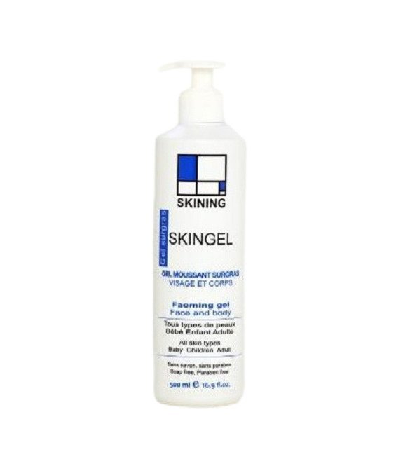 skining-skingel-moussant-surgras-visage-et-corps-500ml.jpg Skining Skingel Gel Surgras 500ml – Image 1