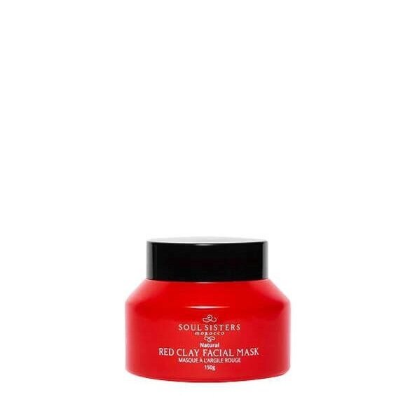 Soul Sisters Masque à l&rsquo;argile rouge pour visage 150g