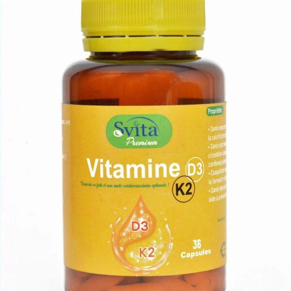 SVITA Premium Vitamine D3 & K2 36 Capsules