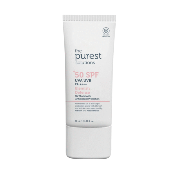 The Purest Solutions Blemish Defense spf50+ 50ml