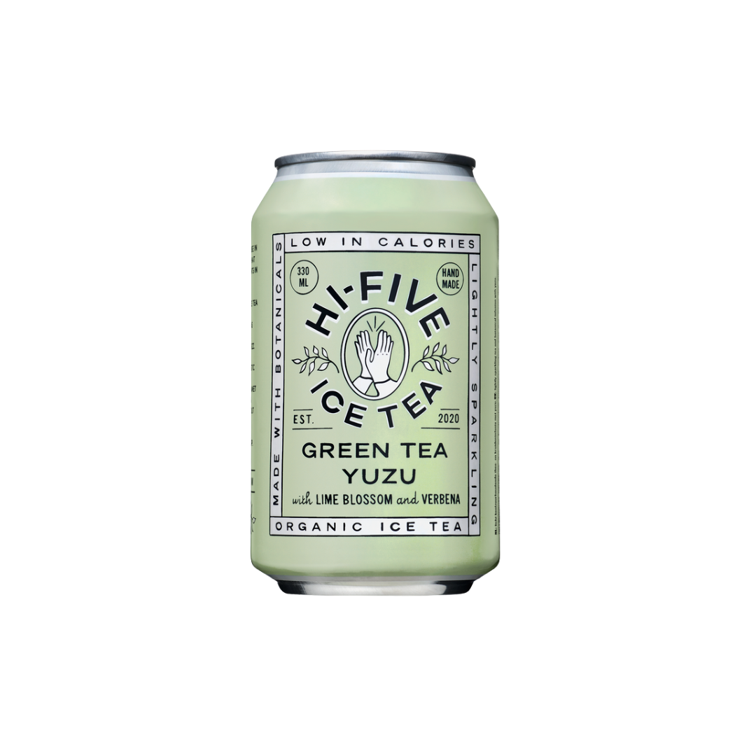 testes-25.png HI-FIVE ICE TEA YUZU THE VERT 330ML – Image 1