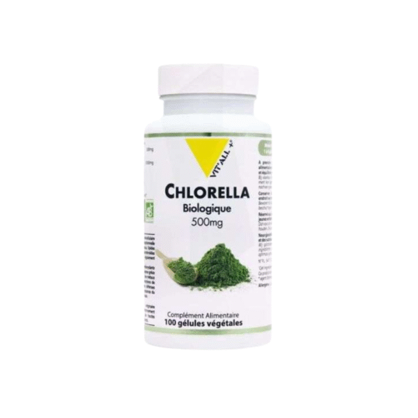 VIT&rsquo;ALL+ Chlorella 500mg 100 gelules