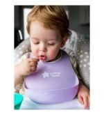 Tommee Tippee Bavoir avec Fermoir Réglable Mauve – Image 2
