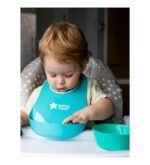Tommee Tippee Bavoir avec Fermoir Réglable Turquoise – Image 2