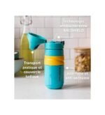 Tommee Tippee Gourde Anti-Fuite avec Paille 500ml – Orange – Image 3