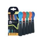 Tommee Tippee Lot de 5 Cuillères d&rsquo;apprentissage Easigrip 4M+