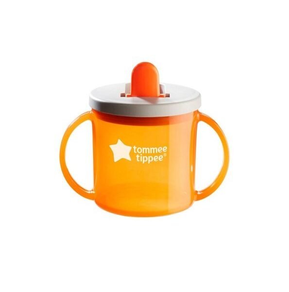 Tommee Tippee Première Tasse avec Bec 4M+ 190ml- Orange