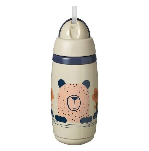 Tommee Tippee Tasse Isotherme à Paille SuperStar 266ml – Gris
