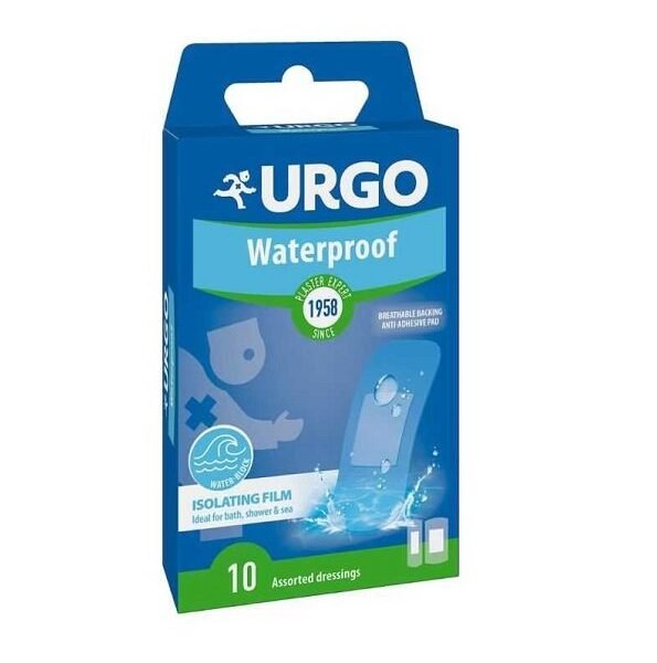 Urgo Pansements Waterproof Assortis Boite de 10
