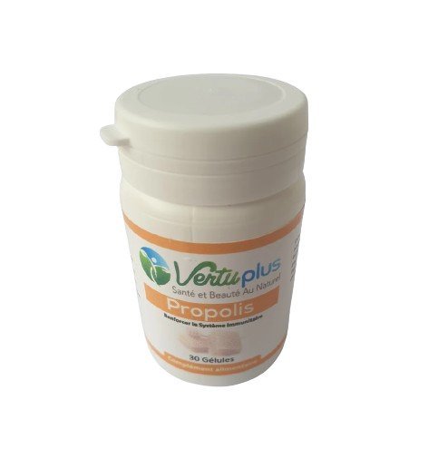 vertuplus-propolis-30-gelules.jpg VERTU PLUS Propolis 30 Gelules – Image 1