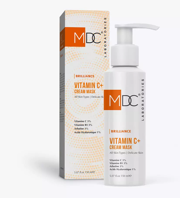 vitamin-c-mask-mdc-1.png MDC Brilliance Vitamin C Cream Mask 150 ml – Image 1