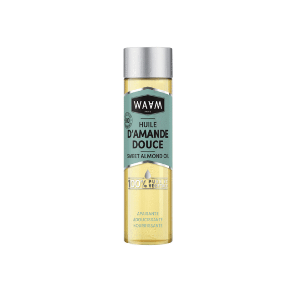 WAAM Huile d&rsquo;Amande Douce certifiée BIO 100 ml